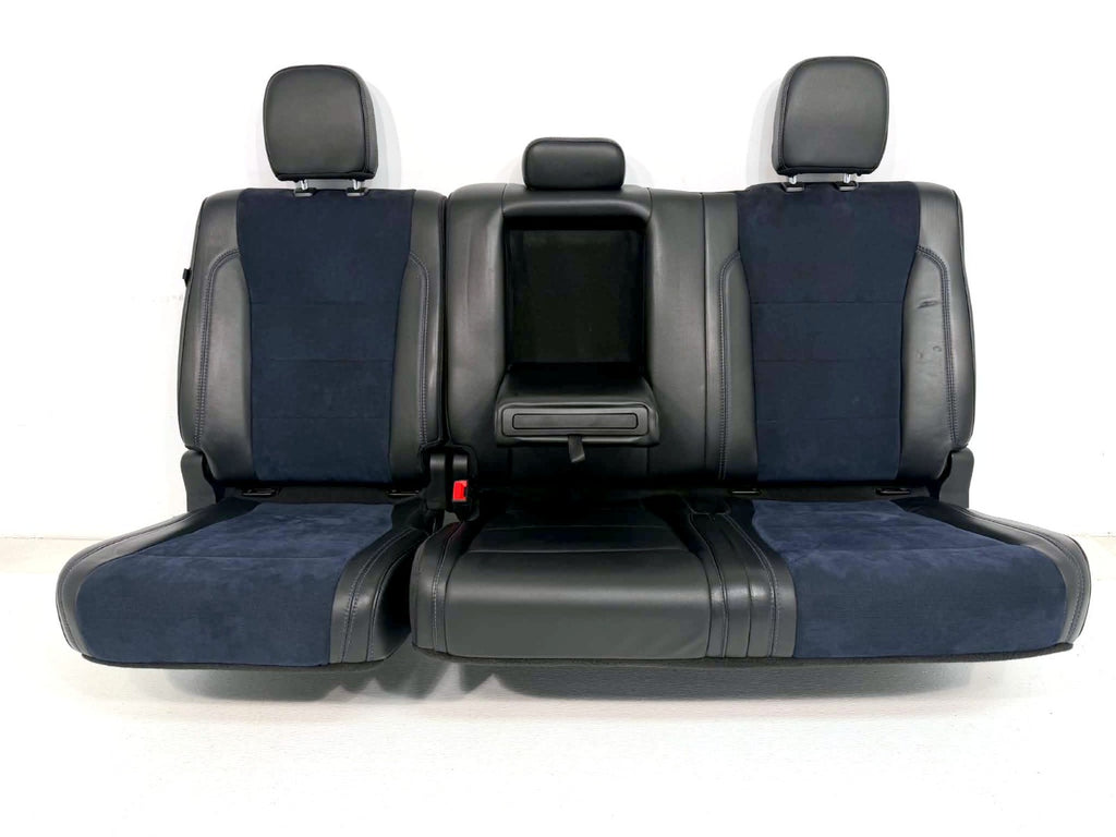2015 - 2020 Ford F150 Raptor Crew Cab Back Seat, Rhapsody Blue Accents Recaro