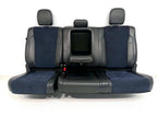 2015 - 2020 Ford F150 Raptor Crew Cab Back Seat, Rhapsody Blue Accents Recaro