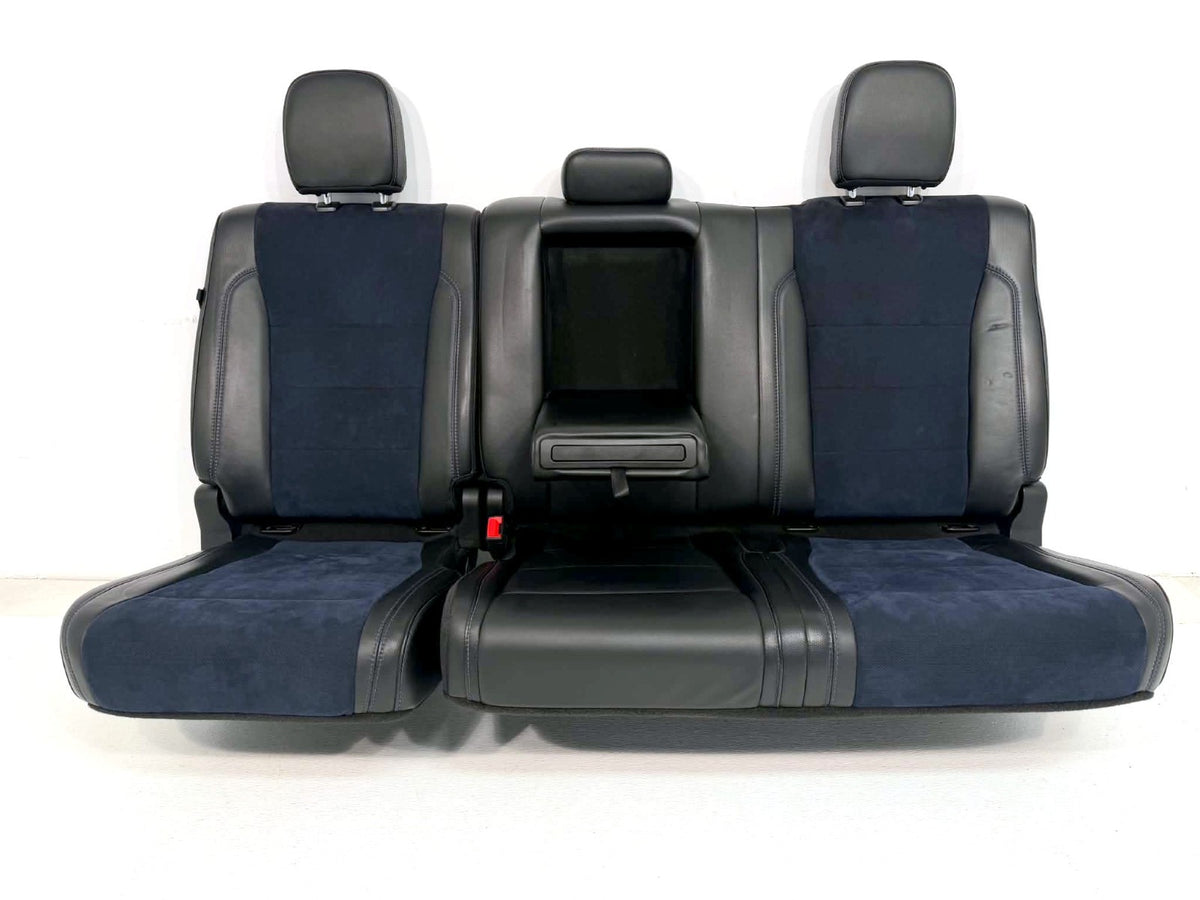 2015 - 2020 Ford F150 Raptor Crew Cab Back Seat, Rhapsody Blue Accents Recaro
