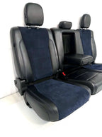 2015 - 2020 Ford F150 Raptor Crew Cab Back Seat, Rhapsody Blue Accents Recaro