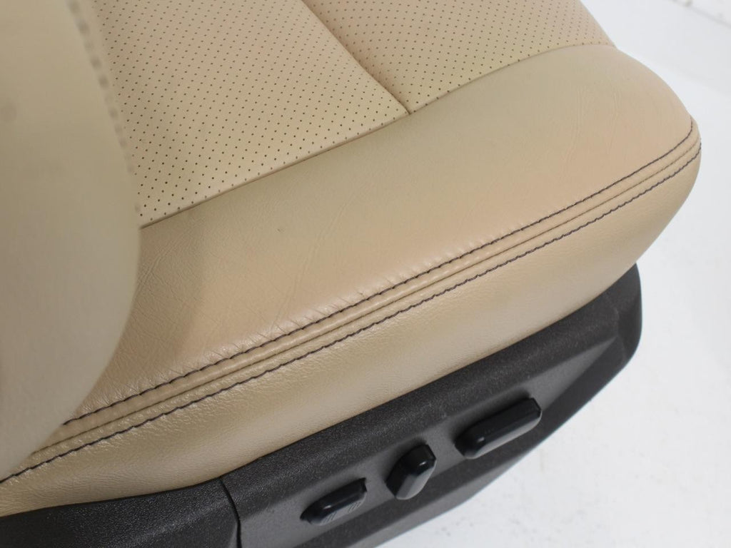 2011 - 2016 Ford Super Duty Seats, Lariat Adobe Tan Leather, Heat Cool, Front
