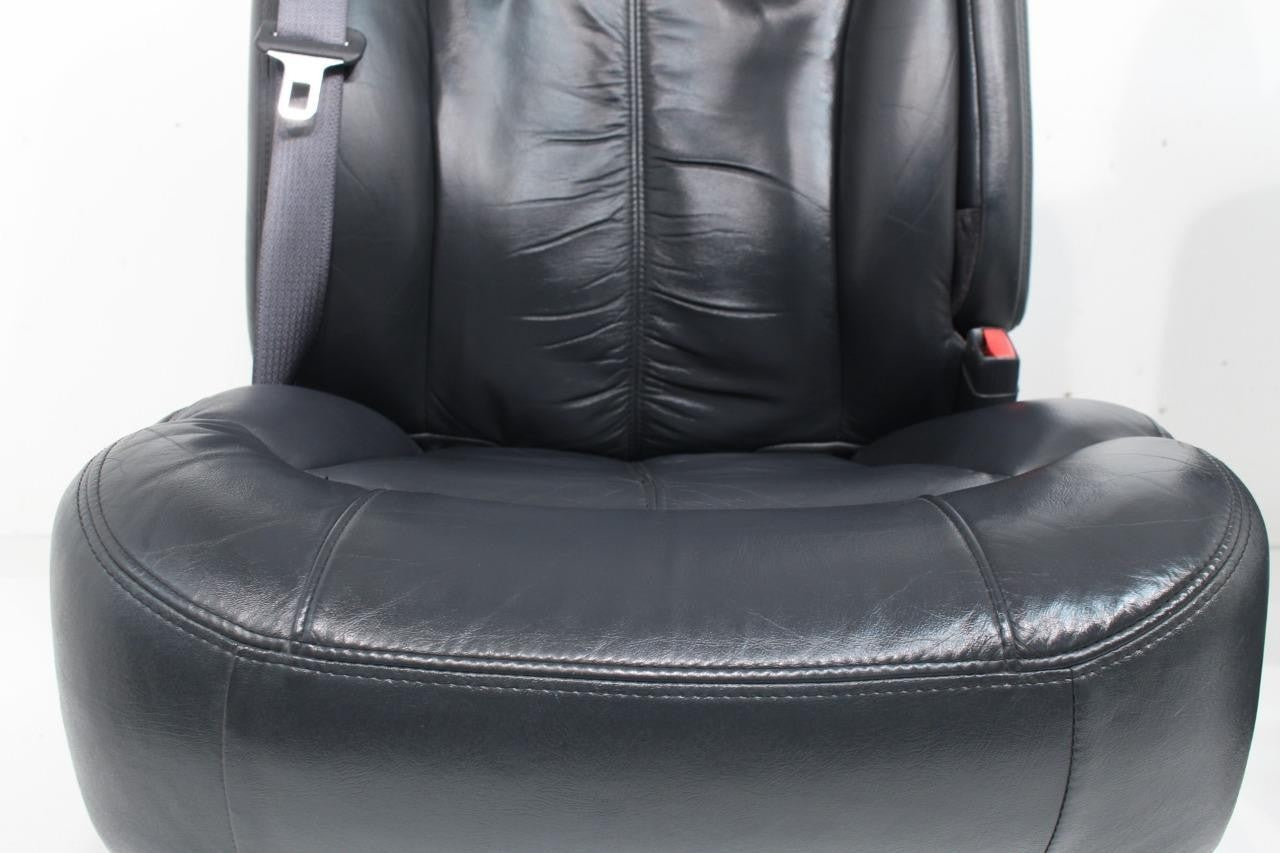 1999 - 2002 GMC Sierra Chevy Silverado Seats, Graphite Off-Black Leather, Power