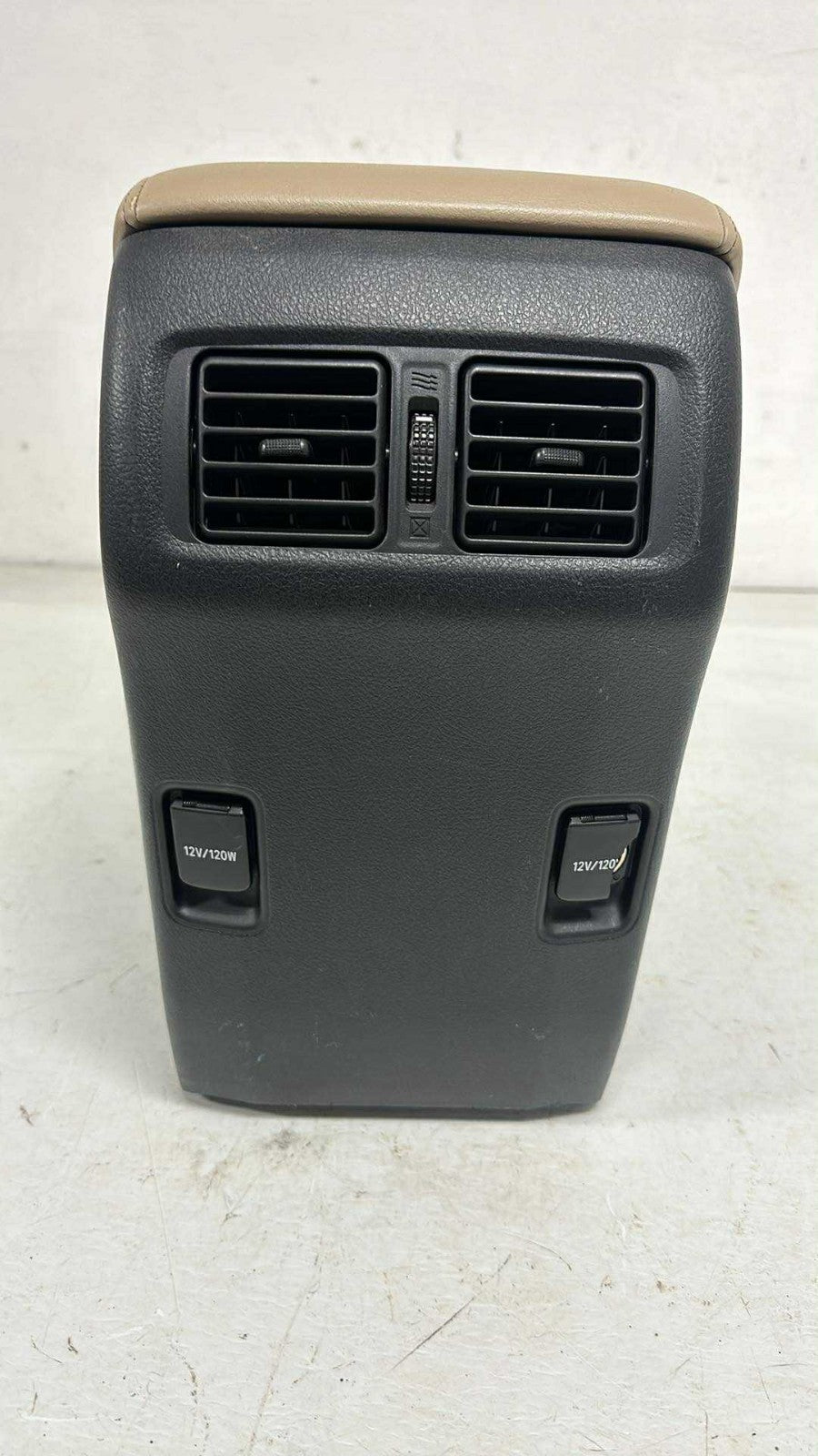 2010 - 2024 Toyota 4Runner Center Console, Black w/ Beige Armrest, Limited Trim