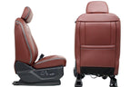 2018 - 2020 Ford F150 & Super Duty Platinum Seats Set, Dark Marsala Leather OEM