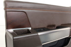 2023 - 2025 Ford Super Duty King Ranch Door Panels, Full Set, Brown Leather OEM