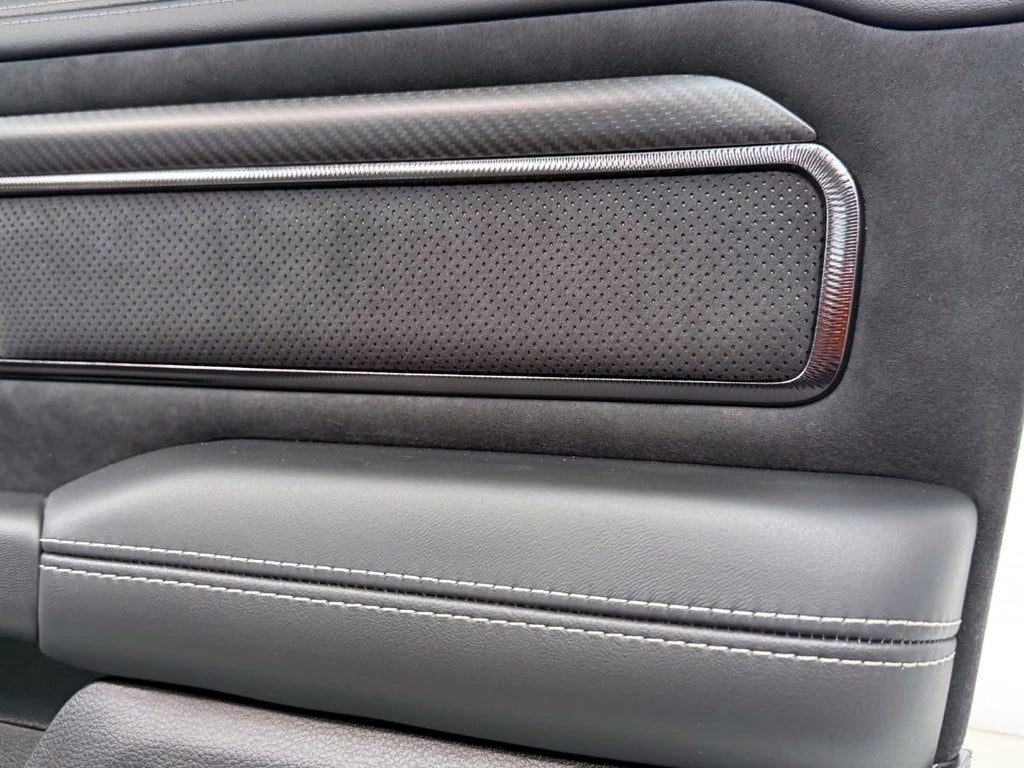 2019 - 2026 Ram 1500 Door Panels, Crew Cab RHO Black OE Carbon Fiber, ZERO MILES