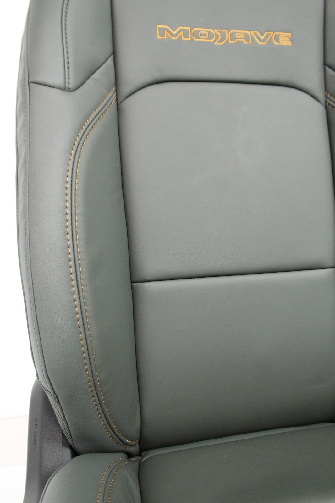 2020 - 2025 Jeep Gladiator Mojave X Power Leather Seats - Black Green OEM