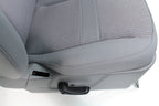 2002 - 2009 Dodge Ram Split Bench Seat, Slate Gray Cloth w/ Power Driver, Lumbar