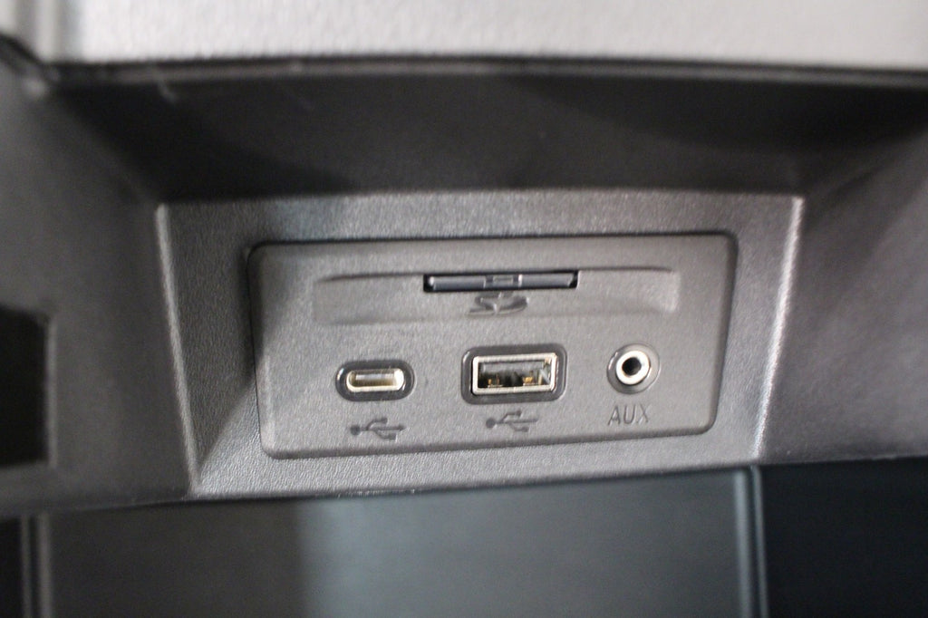 2019 - 2023 GMC Sierra Chevy Silverado Center Console, Black w/ Woodgrain OEM