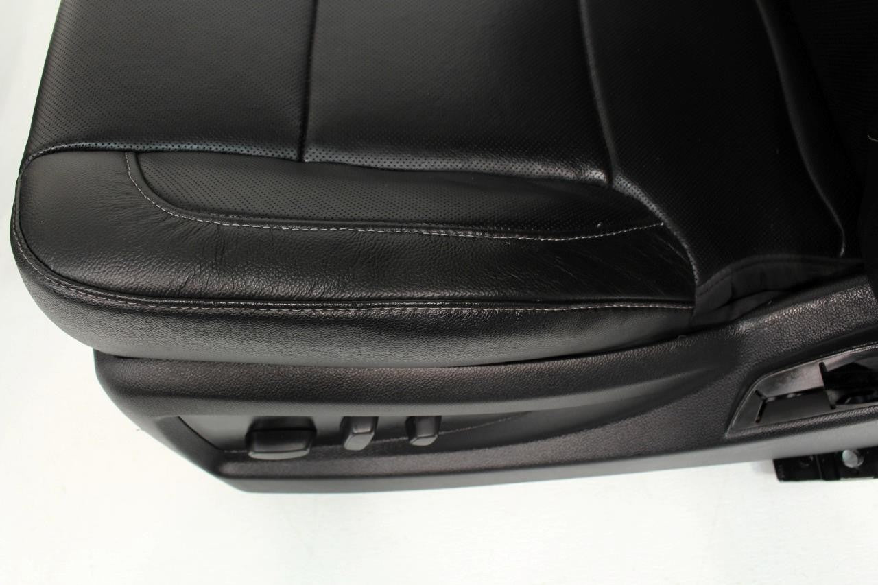 2014 - 2019 GM Sierra Silverado LTZ Front Seats, Black Leather OEM Heated Cooled