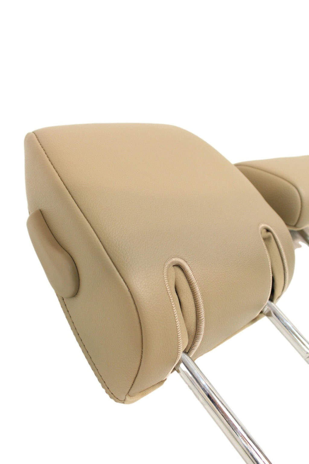 2014-2024 Toyota 4Runner Rear 2nd Row Seat Headrests Set Sand Beige Softex Vinyl