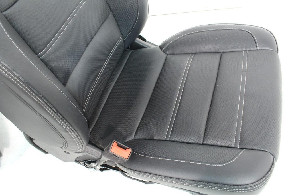 2018-2020 GMC Yukon Denali Front Seats, OEM Black Leather Heated Ventilated Cool