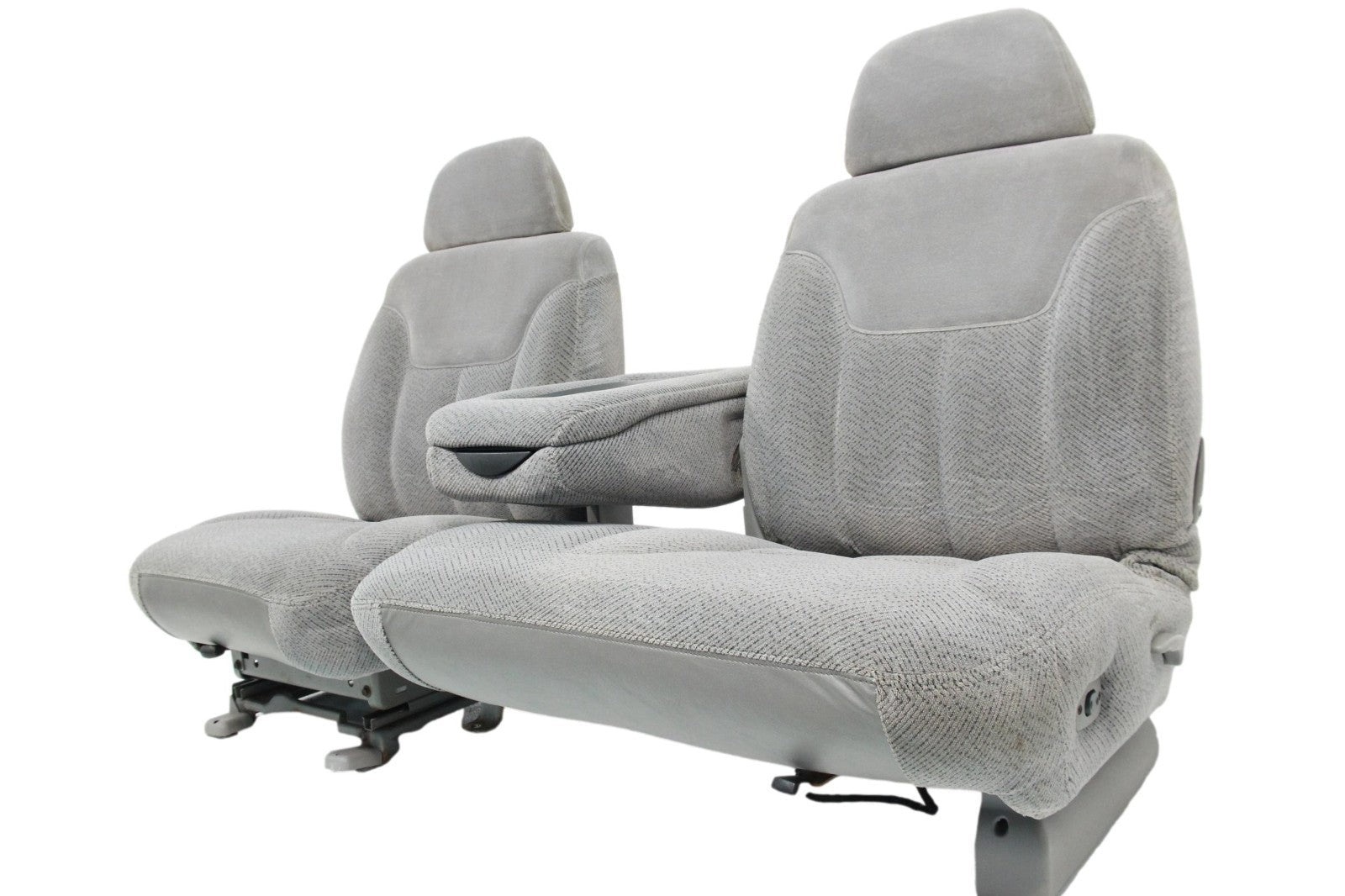 1995-2000 Tahoe Suburban Silverado Front Seats, Gray Cloth 60-40