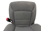2021-2026 Ford F-150 Front Seats, XLT Mid 302A Gray Cloth OEM Dual Power Heated
