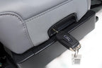 2023 - 2026 Ford Super Duty Front Seats, XL Slate Gray Vinyl Manual w/ Jumpseat