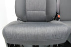 2021 - 2026 Ford F150 Front Seats, XL Slate Gray Cloth Manual Gray w/ Jumpseat