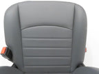2009-2018 Dodge Ram Front Seats Pair, OEM Work Grade Gray Vinyl Manual LH RH
