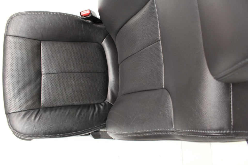 2009 - 2014 Ford F150 Front Seats, Lariat Black Leather, Heated Cooled OEM