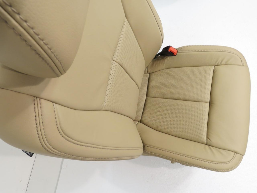 2015 - 2022 Ford F150 Super Duty Lariat Front Seats, Tan Leather Heat & Cool