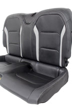 2016 - 2024 Chevy Camaro Rear Seats, Coupe Black Leather w/ Gray Stripe SS LT