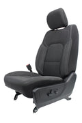 2019 - 2026 Ram 1500 Drivers Seat, Powered w/ Lumbar, Dark Gray & Black Cloth DT