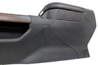 2019 - 2023 GMC Sierra Chevy Silverado Center Console, Black w/ Woodgrain OEM