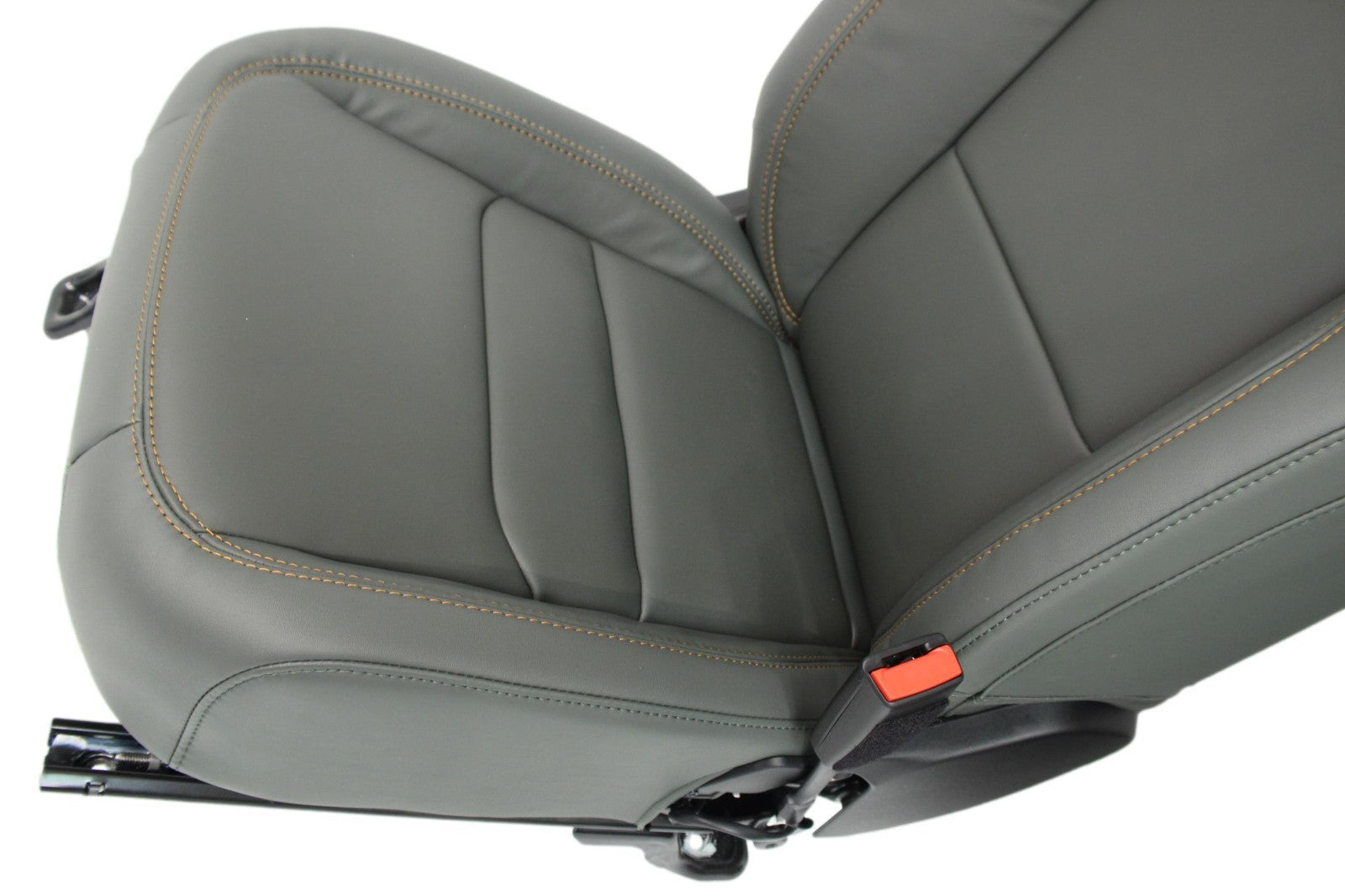 2020 - 2025 Jeep Gladiator Mojave X Power Leather Seats - Black Green OEM