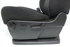 2007 - 2014 GM Silverado Tahoe Suburban Front Seats, LT Powered Black Cloth OEM
