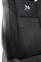11-23 Dodge Charger SRT Seats, Scat Pack Black Alcantara Leather w/ Heat Cool