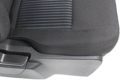 2015 - 2023 Ford Transit Black Cloth Front Bucket Seats with Armrests