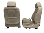 2015 - 2016 GMC Yukon Denali Front Seats, Shale Leather Heated Cooled, Fits OBS