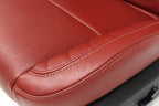 11-23 Dodge Charger SRT Seats, Demonic Red Laguna Leather OEM w/ Power Heat Cool