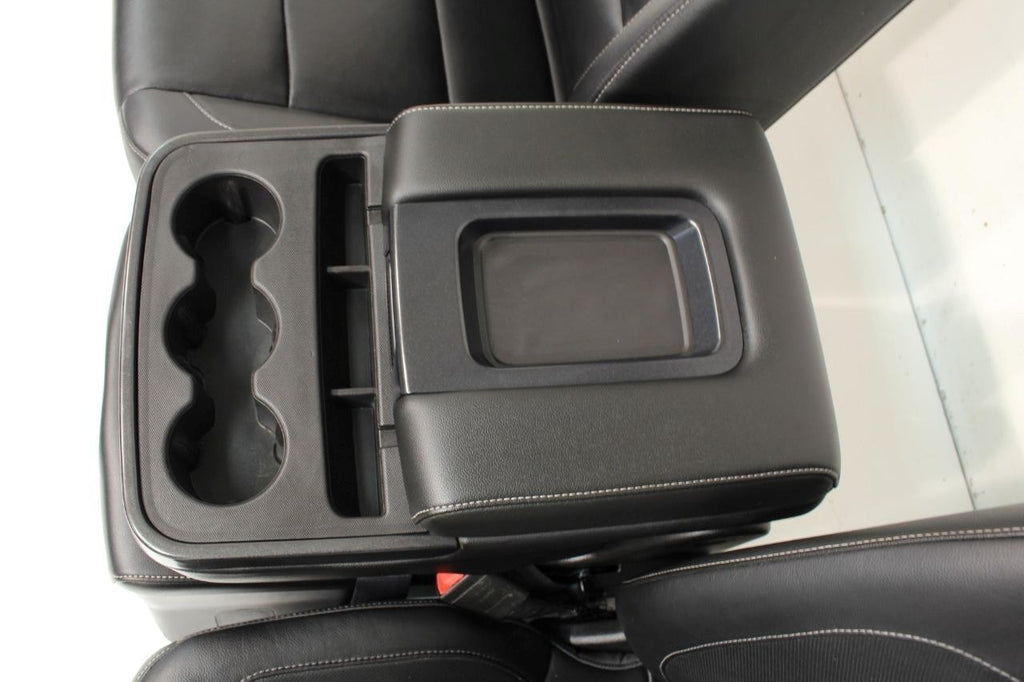 2014-2019 Sierra Silverado Console to Jumpseat Conversion Kit, Black Leather OEM