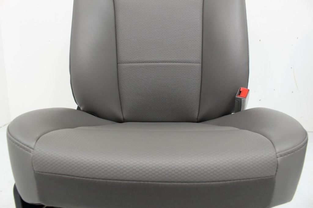 2015 - 2022 Ford F150 & Super Duty Front Seat Pair, All Cabs XL Earth Gray Vinyl