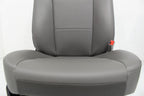 2015 - 2022 Ford F150 & Super Duty Front Seat Pair, All Cabs XL Earth Gray Vinyl