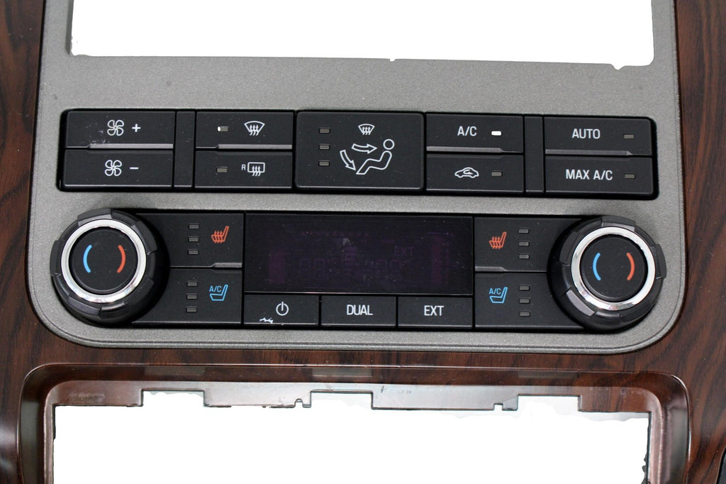 2011 - 2016 Ford Super Duty Radio Dash Bezel w/ HVAC Seat Switches SYNC 4WD AUX