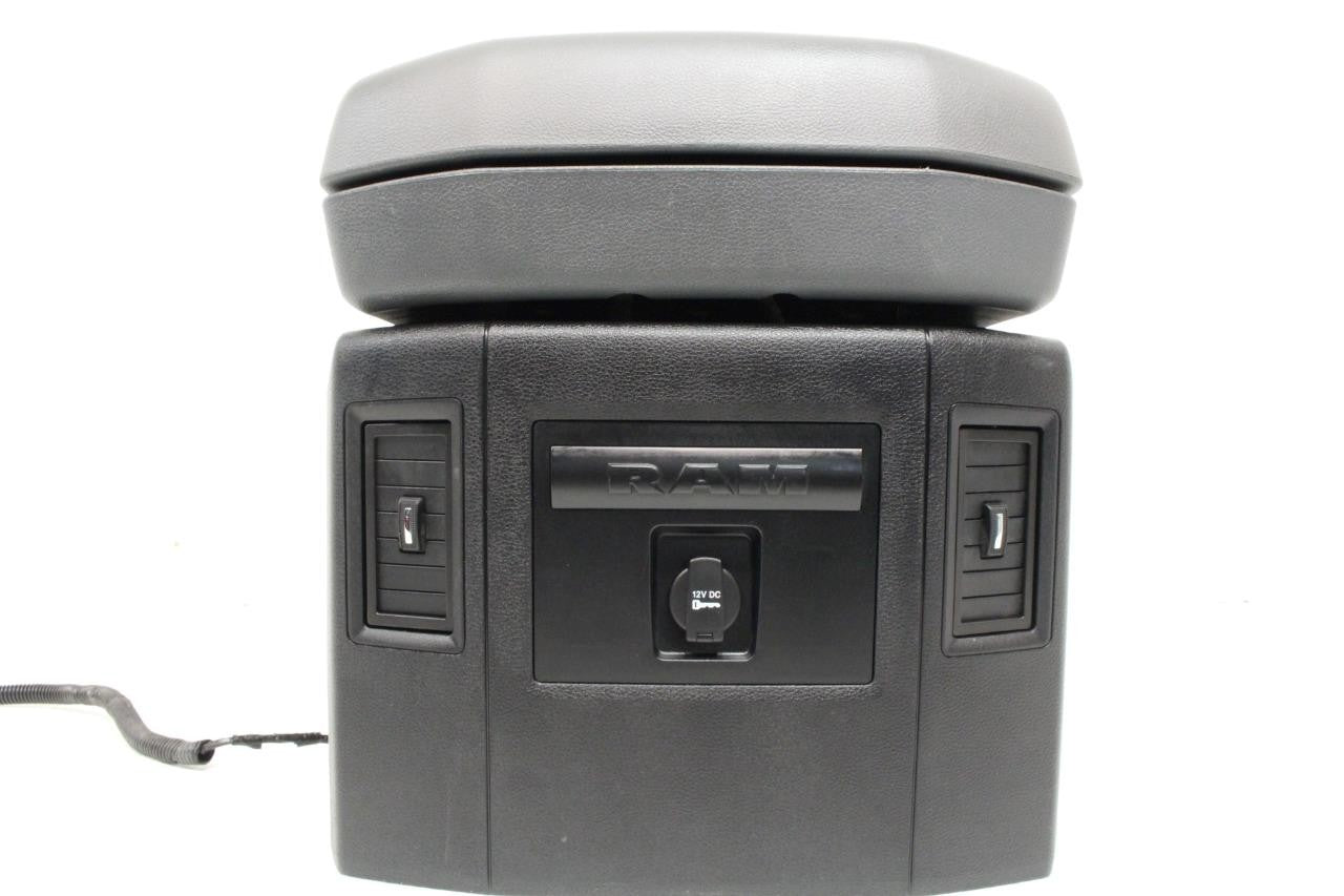 2013 - 2018 Dodge Ram Center Console w/ Radio Bezel, Install Brackets & Bolts