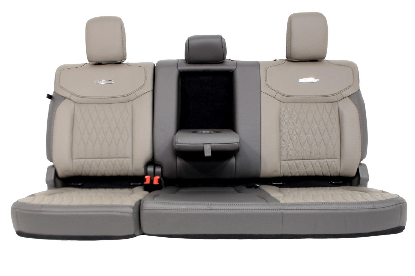 2026 Ford F250 F350 Platinum Plus Complete Leather Interior, Smoked Truffle 703A