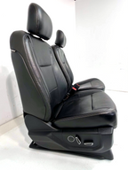2017-2022 Ford Super Duty Lariat Front Seats, Black Leather Heat Ventilated
