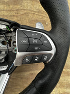 2014-2022 Jeep Grand Cherokee SRT Black Leather OEM Steering Wheel Paddle Shift