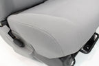 Ford Econoline Front Bucket Seats, Gray Cloth w/ Folding Armrests, Fits 1997+