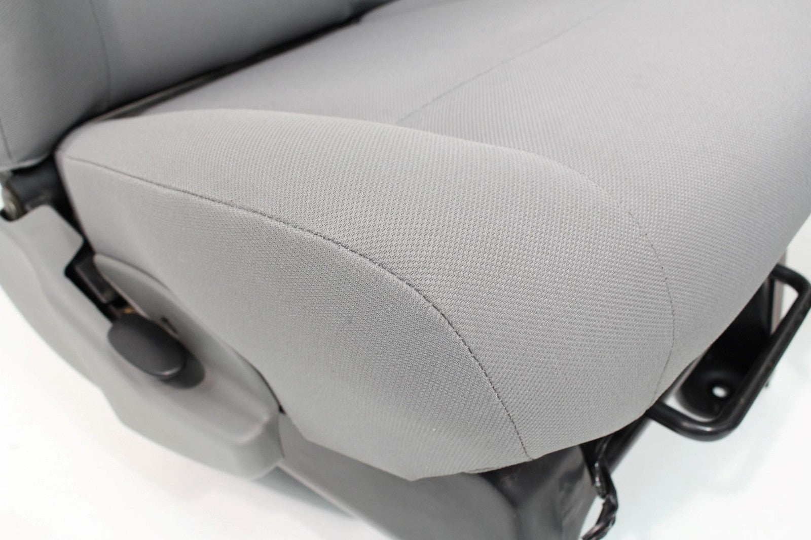 Ford Econoline Front Bucket Seats, Gray Cloth w/ Folding Armrests, Fits 1997+