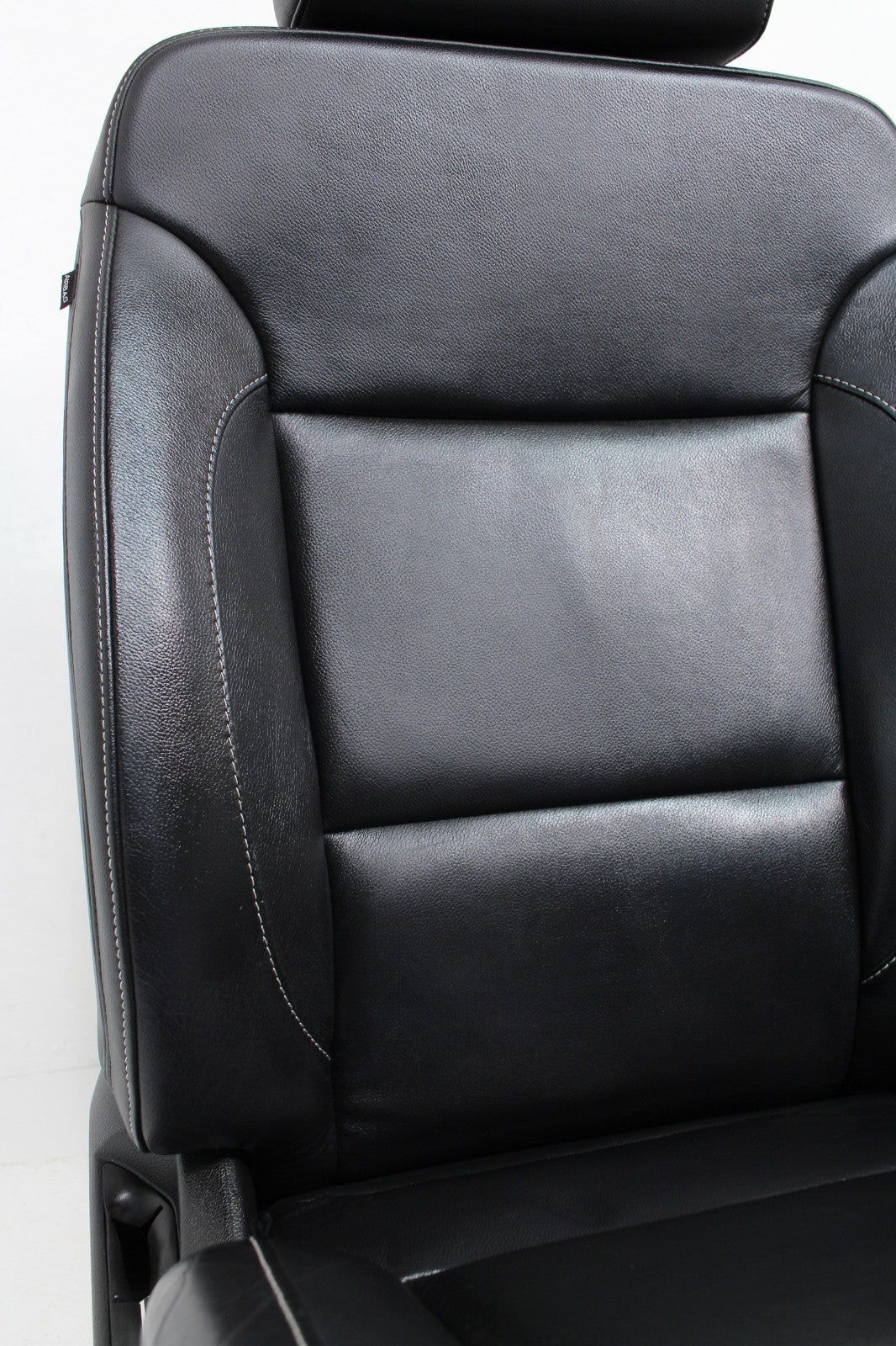 2014 - 2019 Sierra Chevy Silverado Front Seats, LTZ Power Black Leather, Heated