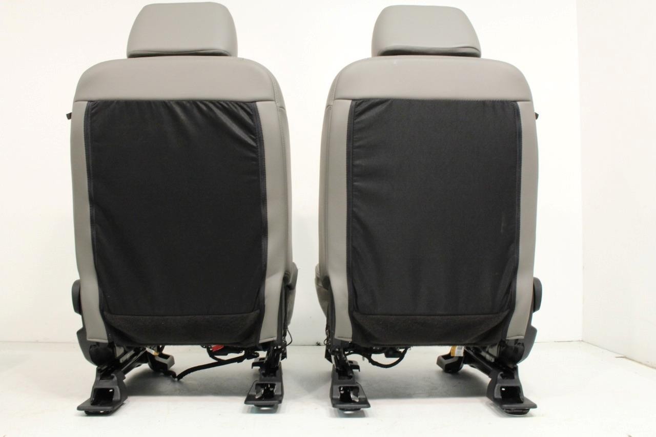 2015 - 2022 Ford F150 & Super Duty Front Seats, Regular Cab XL Earth Gray Vinyl