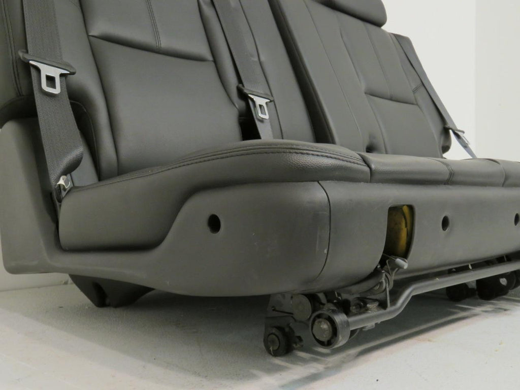 2007 - 2014 GMC Yukon Chevy Suburban Tahoe Third Row Seat, LT Black Leather Pair