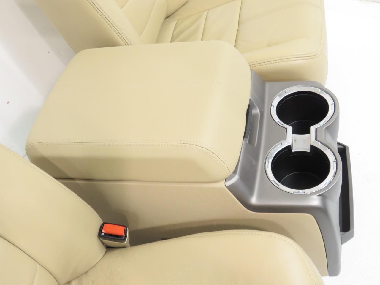 Ford Super Duty Tan Leather Heated Front & Rear Seats F250 F350 F450 F550 F650