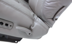 1995-2000 Tahoe Sierra Silverado Seats 60-40 Bench Gray Leather Power w/ Folding