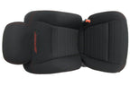 2015 - 2022 Ford F150 Super Duty Seats Set Ext Cab, XLT Sport Black Cloth Power