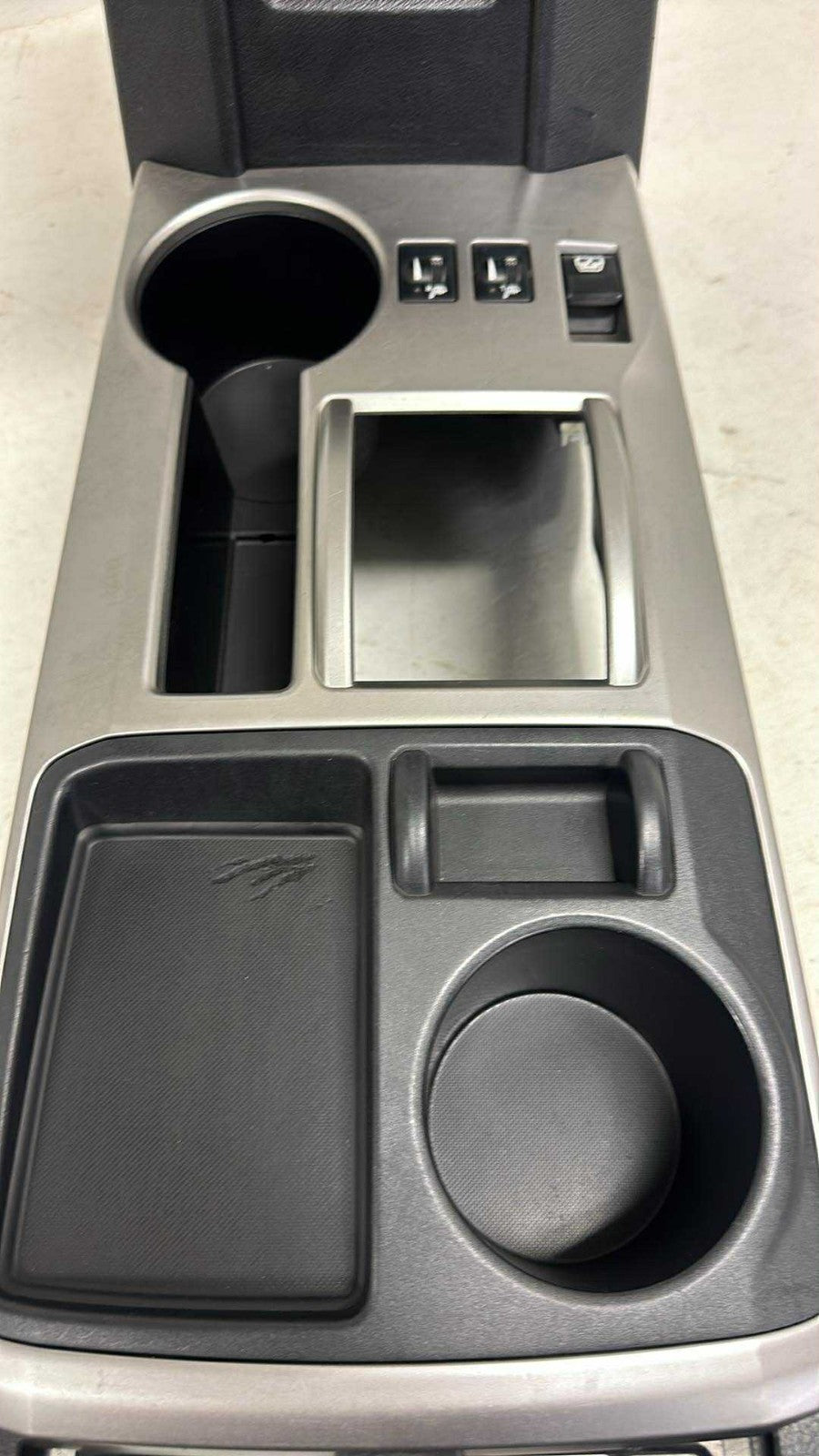 2010 - 2024 Toyota 4Runner Center Console, Black w/ Beige Armrest, Limited Trim