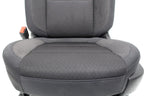 2019 - 2024 Chevy Silverado GMC Sierra Power Driver Seat Black Cloth Upgrade Kit